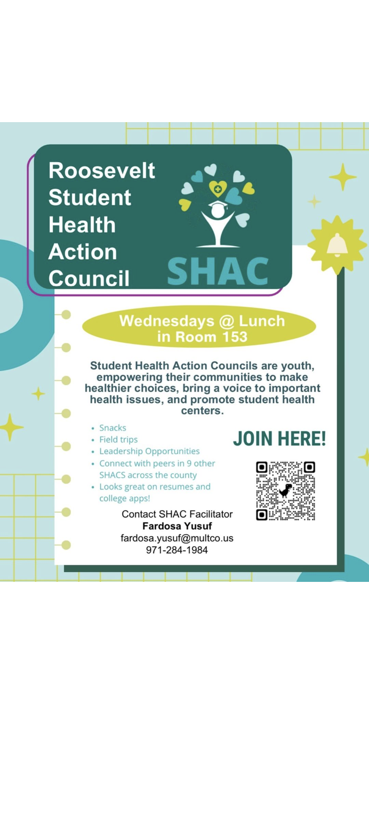 Club of the Month- Student Health Action Council