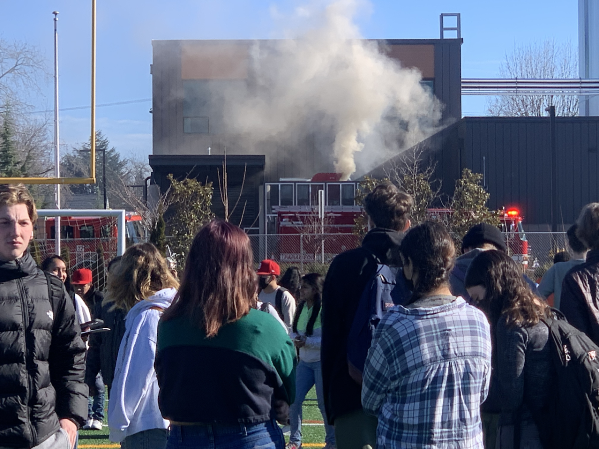 RHS Fire Evacuates Building